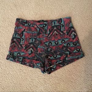 Tribal Forever 21 Shorts
